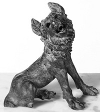 Statuette of a Dog
