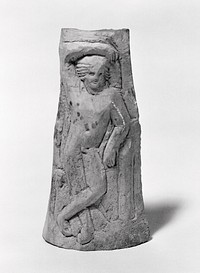 Relief Carving of a Nude God, perhaps Bacchus