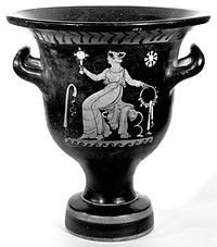 Apulian Bell Krater by Malibu Painter Chevron Group