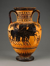 Attic Black-Figure Neck-Amphora