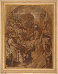 The Entombment by Federico Barocci