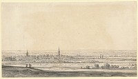 View of the Rhine River Valley (recto); View of the Heideberger Mill Near Cleves (verso) by Aelbert Cuyp