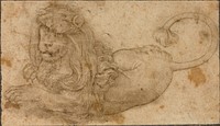 Study of a Lion by Lucas Cranach the Elder