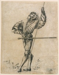 Standing Landsknecht