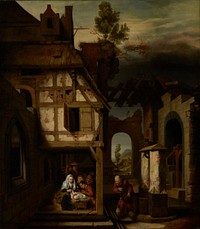 Adoration of the Shepherds by Nicolaes Maes