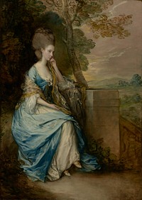 Portrait of Anne, Countess of Chesterfield by Thomas Gainsborough