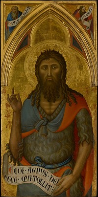 Saint John the Baptist by Luca di Tommè