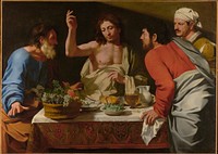 The Supper at Emmaus by Bartolomeo Cavarozzi