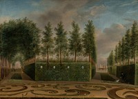 A Formal Garden by Johannes Janson