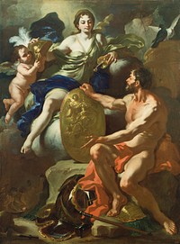 Venus at the Forge of Vulcan by Francesco Solimena