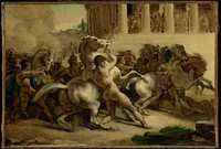 The Race of the Riderless Horses by Théodore Géricault