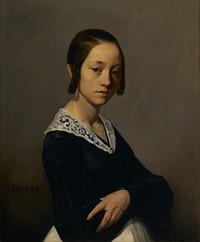 Portrait of Louise-Antoinette Feuardent by Jean François Millet