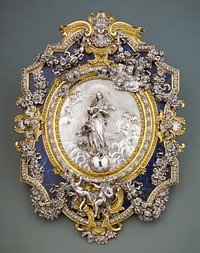 Plaque Representing the Virgin of the Immaculate Conception by Francesco Natale Juvara