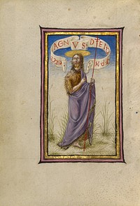 Saint John the Baptist by Taddeo Crivelli