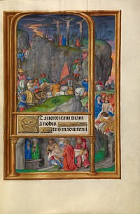 The Crucifixion by Master of James IV of Scotland