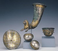 Group of Five Vessels