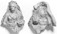 Mold of a Woman Holding a Phiale