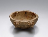 Bowl with Two Lion Heads