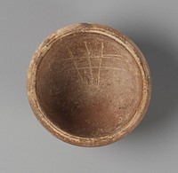 Black-Glaze Bowl with Inscription