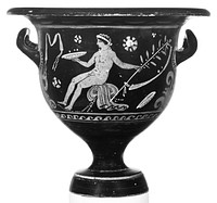 Apulian Red-Figure Bell Krater by Magnini Sub Group Chevron Group