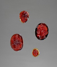 Group of Cameos, Rings, and Engraved Gems (96)
