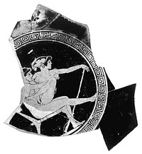 Fragmentary Attic Red-Figure Kylix by Boot Painter