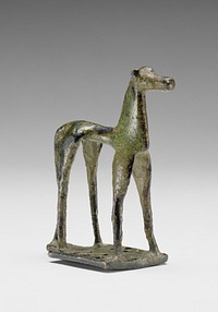 Geometric Statuette of a Horse