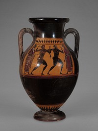 Black-Figure Amphora by Affecter and Affecter s Potter