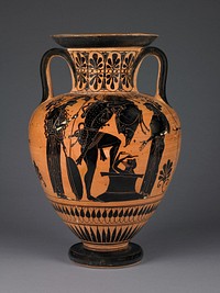 Attic Black-Figure Amphora by Leagros Group