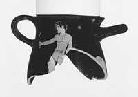 Attic Red-Figure Fragmentary Oinochoe, Shape 8 (Mug with Two Disparate Handles) by Painter of Philadelphia 2449