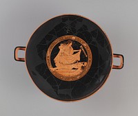Attic Red-Figured Kylix by Brygos Painter