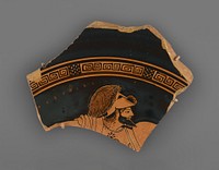 Attic Red-Figure Cup Fragment by Onesimos and Euphronios