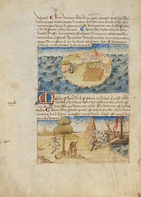 Island of Milos [Melo] (Greece, Island in the Aegean Sea) and Media by Master of the Geneva Boccaccio