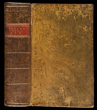 Cover and binding of 'An historical miscellany...'