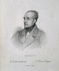 Raffaelo Lambruschini. Lithograph by L. Fiorucci after C. E. Liverati, 1841.