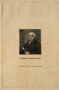 Thomas Denman. Stipple engraving.