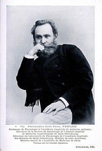 Ivan Petrovich Pavlov. Photograph by Deschiens.
