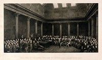 Fellows of the Royal College of Physicians, Edinburgh. Photogravure by Barclay Bros., 1902.