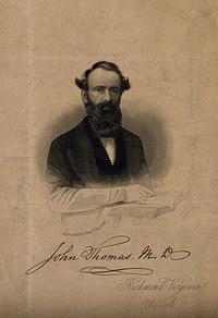 John Thomas. Stipple engraving by T. H. Ellis.