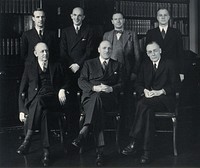 The board of the Wellcome Foundation Ltd. Photograph, 1945.