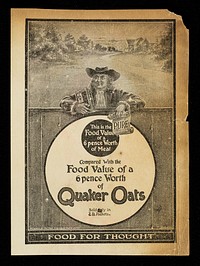 The world's breakfast : Quaker Oats. And how to cook it.