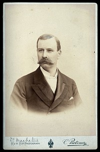Thomas A. MacHattie. Photograph by Carl Pietzner, 1893.