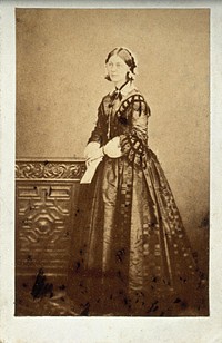 Florence Nightingale. Photograph by H. Lenthall.