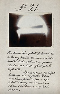 Light emitted by Röntgen Ray Tubes. Photoprint from radiograph, by James Wimshurst, 1898.