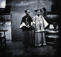 China. Photograph, 1981, from a negative by John Thomson, 1869.