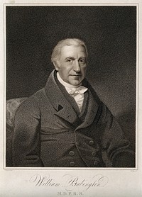 William Babington. Stipple engraving by W. T. Fry after J. Tannock.