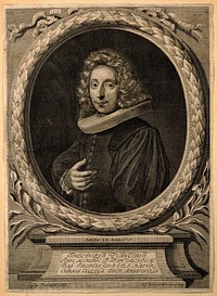 Theodor Zwinger, the younger. Line engraving by J. G. Seiller after G. Brandmüller.