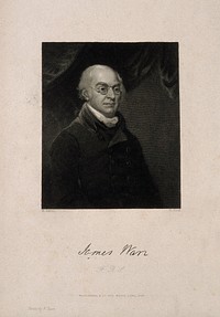 James Ware. Stipple engraving by H. Cook, 1839, after M. Brown.