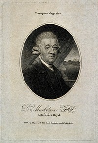 Nevil Maskelyne. Stipple engraving, 1804.