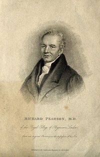 Richard Pearson. Stipple engraving, 1836, after Miss Bracken.